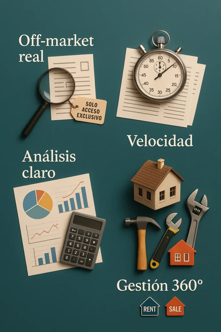 Personal shopper inmobiliario para inversores